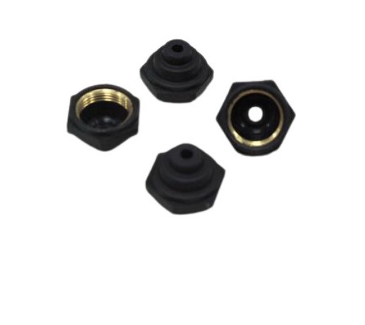 Rubber mountings (rubber to metal bonded) component