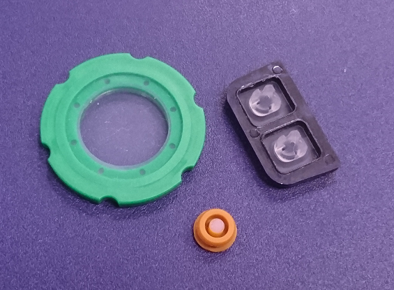 Plastic with Silicone Component (Over Molding)